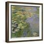 The Waterlily Pond, 1917-19-Claude Monet-Framed Giclee Print