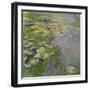 The Waterlily Pond, 1917-19-Claude Monet-Framed Giclee Print