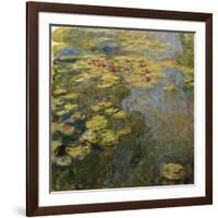 The Waterlily Pond, 1919-Claude Monet-Framed Giclee Print