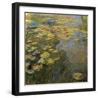 The Waterlily Pond, 1919-Claude Monet-Framed Giclee Print