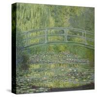 The Waterlily Pond and the Japanese Bridge-Claude Monet-Stretched Canvas