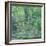 The Waterlily Pond: Green Harmony, 1899-Claude Monet-Framed Giclee Print