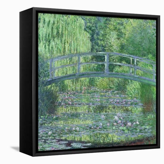 The Waterlily Pond: Green Harmony, 1899-Claude Monet-Framed Stretched Canvas