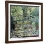 The Waterlily Pond: Green Harmony, 1899-Claude Monet-Framed Giclee Print