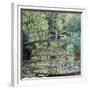 The Waterlily Pond: Green Harmony, 1899-Claude Monet-Framed Giclee Print