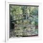 The Waterlily Pond: Green Harmony, 1899-Claude Monet-Framed Giclee Print