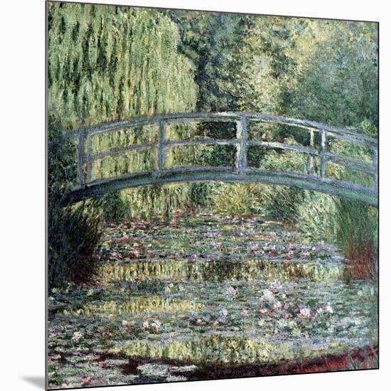 The Waterlily Pond: Green Harmony, 1899-Claude Monet-Mounted Giclee Print