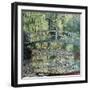 The Waterlily Pond: Green Harmony, 1899-Claude Monet-Framed Giclee Print