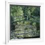 The Waterlily Pond: Green Harmony-Claude Monet-Framed Art Print