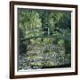 The Waterlily Pond: Green Harmony-Claude Monet-Framed Art Print