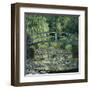 The Waterlily Pond: Green Harmony-Claude Monet-Framed Art Print