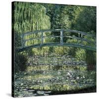 The Waterlily Pond: Green Harmony-Claude Monet-Stretched Canvas