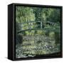 The Waterlily Pond: Green Harmony-Claude Monet-Framed Stretched Canvas