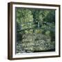 The Waterlily Pond: Green Harmony-Claude Monet-Framed Art Print