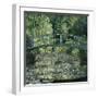 The Waterlily Pond: Green Harmony-Claude Monet-Framed Art Print