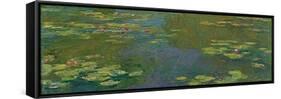 The Waterlily Pond; Le Bassin Aux Nympheas, 1919 (Oil on Canvas)-Claude Monet-Framed Stretched Canvas