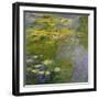 The Waterlily-Pond, (Le Bassin Aux Nymphéas), 1919-Claude Monet-Framed Giclee Print