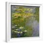 The Waterlily-Pond, (Le Bassin Aux Nymphéas), 1919-Claude Monet-Framed Giclee Print