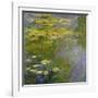 The Waterlily-Pond, (Le Bassin Aux Nymphéas), 1919-Claude Monet-Framed Giclee Print