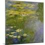 The Waterlily-Pond, (Le Bassin Aux Nymphéas), 1919-Claude Monet-Mounted Giclee Print