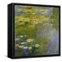 The Waterlily-Pond, (Le Bassin Aux Nymphéas), 1919-Claude Monet-Framed Stretched Canvas