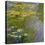 The Waterlily-Pond, (Le Bassin Aux Nymphéas), 1919-Claude Monet-Stretched Canvas