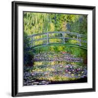 The Waterlily Pond with the Japanese Bridge, 1899-Claude Monet-Framed Giclee Print