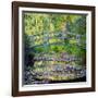 The Waterlily Pond with the Japanese Bridge, 1899-Claude Monet-Framed Giclee Print