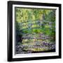 The Waterlily Pond with the Japanese Bridge, 1899-Claude Monet-Framed Giclee Print