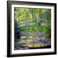 The Waterlily Pond with the Japanese Bridge, 1899-Claude Monet-Framed Giclee Print