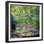 The Waterlily Pond with the Japanese Bridge, 1899-Claude Monet-Framed Giclee Print