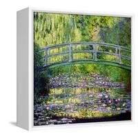 The Waterlily Pond with the Japanese Bridge, 1899-Claude Monet-Framed Stretched Canvas