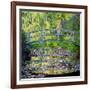 The Waterlily Pond with the Japanese Bridge, 1899-Claude Monet-Framed Giclee Print