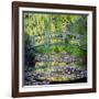 The Waterlily Pond with the Japanese Bridge, 1899-Claude Monet-Framed Giclee Print