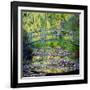 The Waterlily Pond with the Japanese Bridge, 1899-Claude Monet-Framed Giclee Print