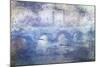 The Waterloo Bridge, Effect of Fog-Claude Monet-Mounted Giclee Print