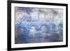 The Waterloo Bridge, Effect of Fog-Claude Monet-Framed Premium Giclee Print