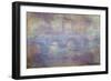 The Waterloo Bridge, Fog Effect, 1903-Claude Monet-Framed Premium Giclee Print