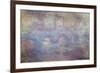 The Waterloo Bridge, Fog Effect, 1903-Claude Monet-Framed Premium Giclee Print