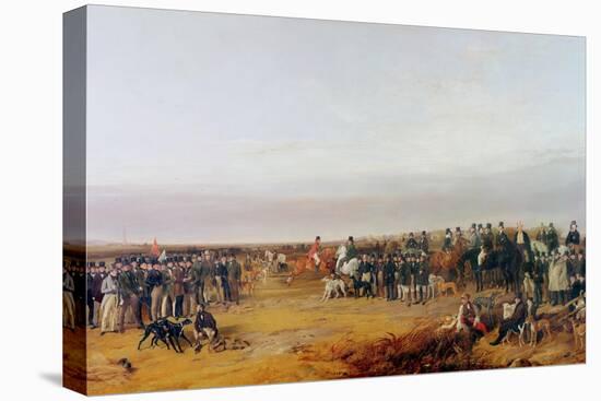 The Waterloo Cup Coursing Meeting-Richard Ansdell-Stretched Canvas