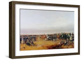 The Waterloo Cup Coursing Meeting-Richard Ansdell-Framed Giclee Print