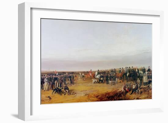 The Waterloo Cup Coursing Meeting-Richard Ansdell-Framed Giclee Print