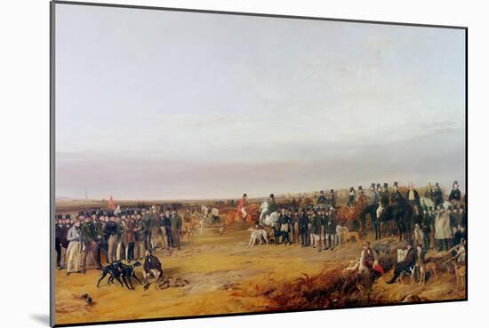 The Waterloo Cup Coursing Meeting-Richard Ansdell-Mounted Giclee Print