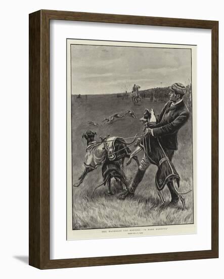 The Waterloo Cup Meeting, A Rare Handful-S.t. Dadd-Framed Giclee Print