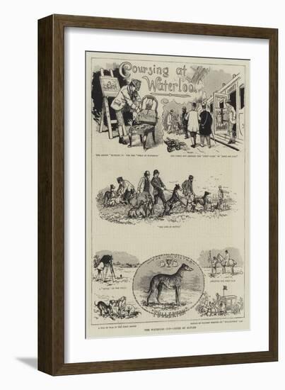 The Waterloo Cup, Notes at Altcar-null-Framed Giclee Print