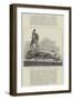 The Waterloo Memorial in the Cemetery at Brussels-null-Framed Premium Giclee Print