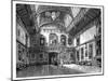 The Waterloo Room, Windsor Castle, C1888-null-Mounted Giclee Print