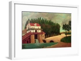 The Watermill-Henri Emilien Rousseau-Framed Giclee Print