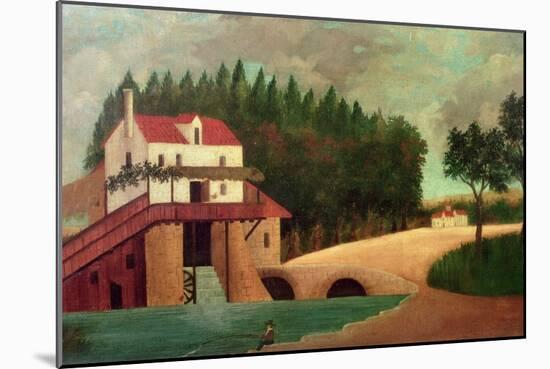 The Watermill-Henri Emilien Rousseau-Mounted Giclee Print