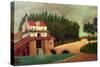 The Watermill-Henri Emilien Rousseau-Stretched Canvas